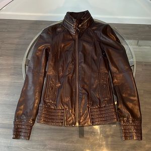 Black Mackage leather jacket
